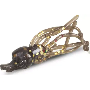 Umělá nástraha SAENGER Iron Trout nástraha Duckfringe, hnědá se zlatým glitrem, 8 ks/bal