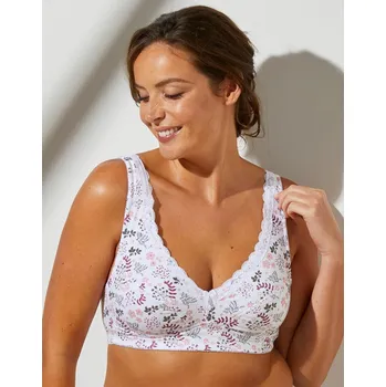 Podprsenka Blancheporte Podprsenka Capella zn. Confidence Lingerie® pro větší poprsí, bez kostic bílá 75C