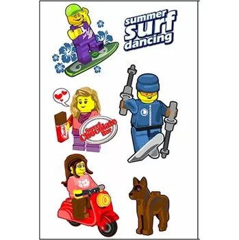 Odstranitelné tetování Dětské dočasné tetování - LEGO 2 (Značka: TAKARA TOMY)