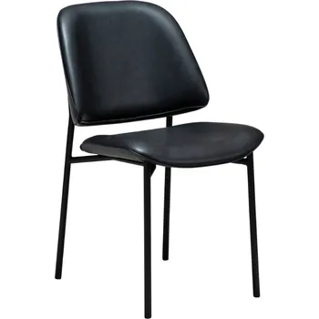 Jídelní židle ​​​​​Dan-Form Černá koženková jídelní židle DAN-FORM Ohmy