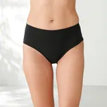 Blancheporte Sada 2 kalhotek midi bez pruženek bílá+černá 54/56