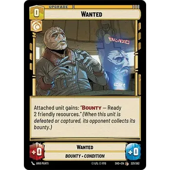 Sběratelská karetní hra Wanted 221/262 - Shadows of the Galaxy Typ karty: Standard