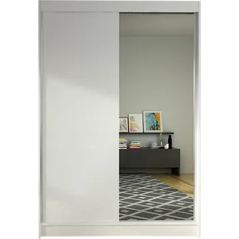 Šatní skříň Šatní skříň LINO I šířka 120 cm - bílá