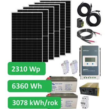 solární set Battery Charger Ostrovní solární set 2310Wp h Set Ostrov 2310 230V 2200W