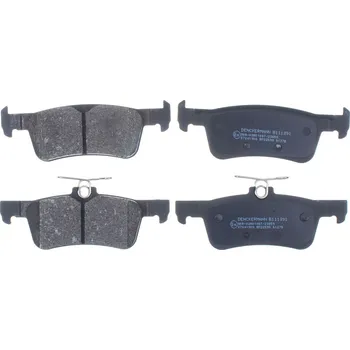 Brzdový systém Sada brzdových destiček, kotoučová brzda DENCKERMANN B111391