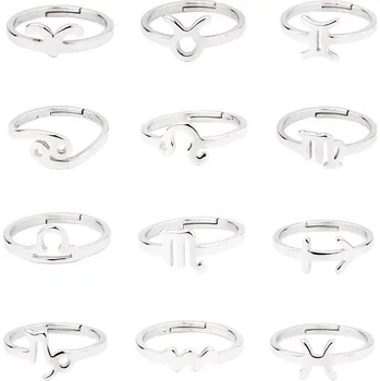 Souprava šperků Prsten znamení zvěrokruhu chirurgická ocel - Znamení zvěrokruhu BÝK VL 416