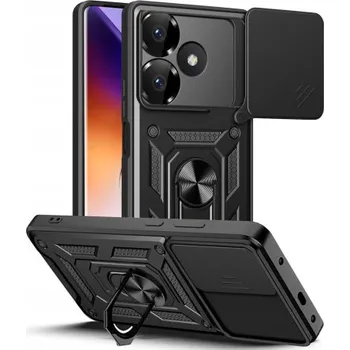 Pouzdro na mobilní telefon Tech-Protect | Tech-Protect Camshield kryt na Xiaomi Redmi 13, černý