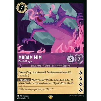 Sběratelská karetní hra Madam Mim 047/204 - Rise of the Floodborn Typ karty: Standard