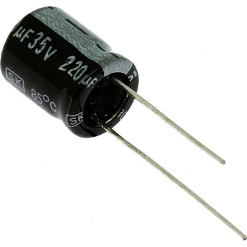 Jamicon Elektrolytický kondenzátor 220uF/35V 10x13mm RM5 85°C