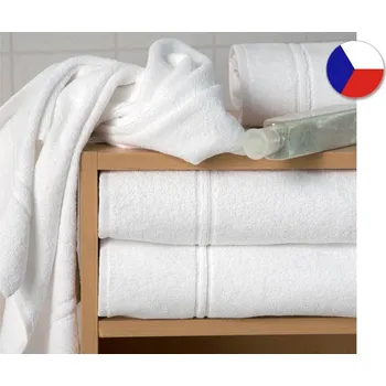 Kvalitní froté osuška HOTEL 70x140 Proužek bílá 500g