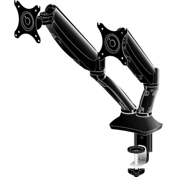 Monitor iiyama DS3002C-B1 Držák/stojan na monitor 68,6 cm (27") Stůl Černá