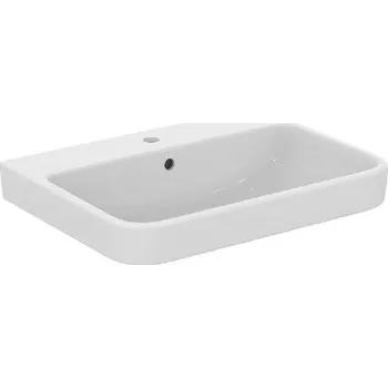 Ideal Standard i.Life B - Umyvadlo 65x48 cm, s přepadem, otvor pro baterii, bílá T460601