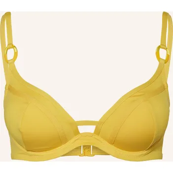 Podprsenka Lidea Dámský Horní Díl Bikin S Kosticemi Summer Dive, žlutá, 46E