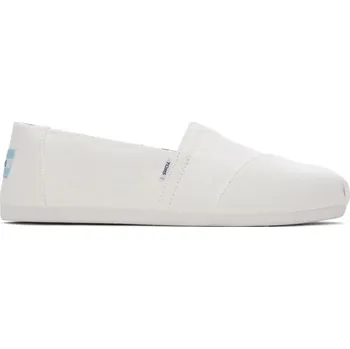 Dámské tenisky Dámské espadrilky TOMS RECYCLED COT CAN WM ALPR 36 Bílá, Světle modrá