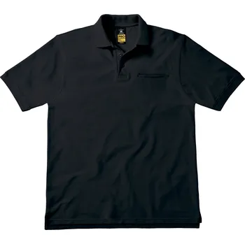 Pánská košile B&C Pánská polokošile PUC11 Black S