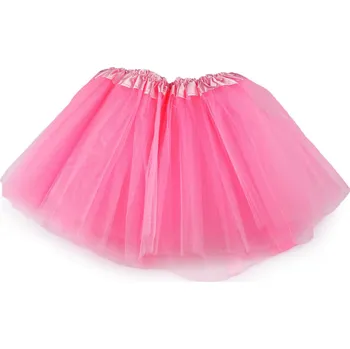 Karnevalový kostým Karnevalová sukýnka, barva 12 růžová střední