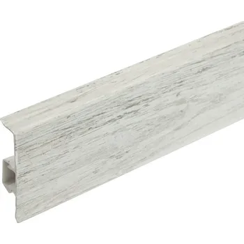 Podlahová lišta Cezar Podlahová lišta soklová PVC - Cezar60 - M402 - Smrk Maestro matný 60mm (2,5m)