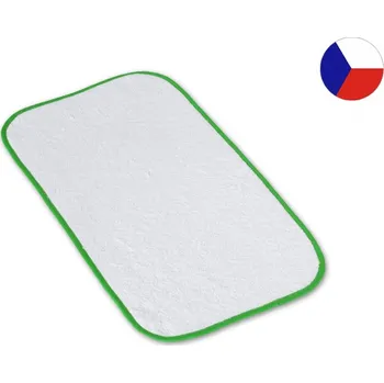 Ručník pro miminko 30x50 Lota bílá/zelená 350g