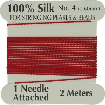 Korálek Hedvábná nit č. 7