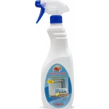 CHIMIGAL Puly Glass 750ml se sprejem silný čistič skel na bázi čpavku