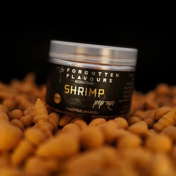 Boilies FORGOTTEN FLAVOURS plovoucí nástraha Special Edition Shrimp [100% NATURAL] pop-ups