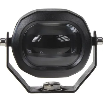 Přídavný světlomet PROFI LED výstražné světlo-pruh 10-80V 1x6W modré, 79,5x65mm, ECE R10, STM WA-014B