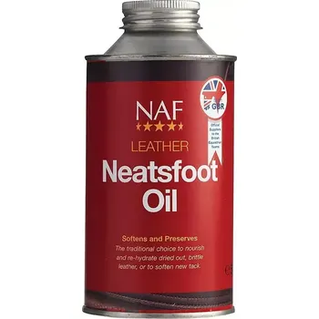Kosmetika pro koně NAF Neatsfood olej na kožené vybavení (Láhev, 500 ml)
