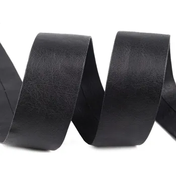 Stuha Šikmý proužek koženkový šíře 30 mm