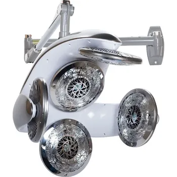 Kadeřnické křeslo Infrazon k zavěšení BB-6082E stříbrno-šedý