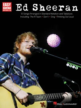 Ed Sheeran: Easy Guitar With Notes And Tab - Hal Leonard [EN] (2015, brožovaná)