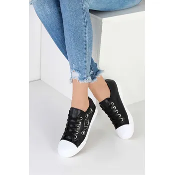 Dámské tenisky SPORT Tenisky s kamínky 821-1B Velikost: 37