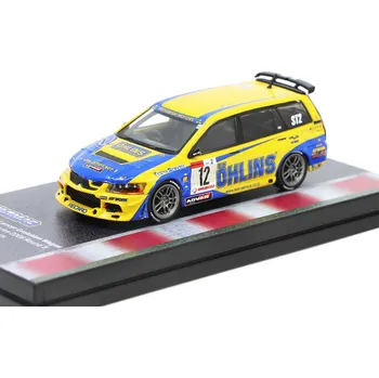 autíčko Mitsubishi Lancer Evolution Wagon Super Taikyu Series 2006 Round 3 1:64 - TARMAC Models Mitsubishi Lancer Evolution Wagon Super Taikyu Series 2006 Round 3 13th Tokachi 24h - kovový model auta