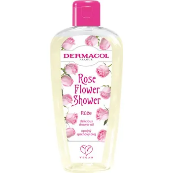 Sprchový gel DERMACOL FLOWER CARE sprchový olej Růže, 200ml