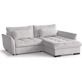 Sedací souprava Rohová sedací souprava Cafu, pravá, krémová (Bubble 01)