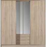 Šatní skříň Greta, dub truflový