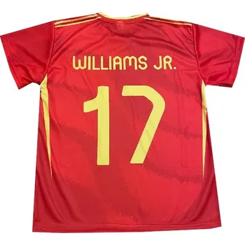 Fotbalový dres Španělsko WILLIAMS 17 Velikost: 128 cm (4-6 let)