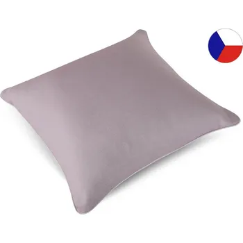 Povlak na dekorativní polštářek Luxusní saténový povlak na polštář 40x40 GRACE Peonia světlá s výpustkou