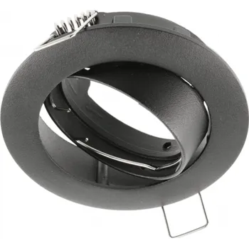 Bodové svítidlo PORTO-K stropní bodové svítidlo, IP20, kulaté, černé, nastavitelný úhel, TYP 5515