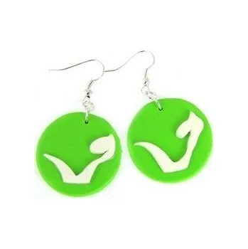 Náušnice Fimos Náušnice Fimo - vegan S3444