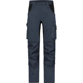 Pánské kalhoty James Nicholson Pracovní strečové kalhoty "Slim Line" JN 1812 (25-28)