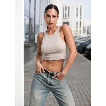 Sinsay - Top - krémová - 4028Z-12X - 4028Z-12X-XL