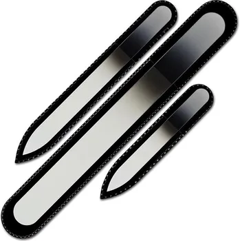 Dekorativní kosmetika Mont Bleu Sada 3 barevných skleněných pilníku na nehty R-BMS12