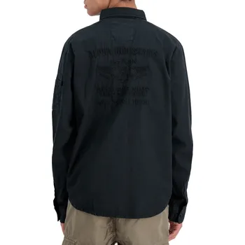 Pánská košile košile pánská ALPHA INDUSTRIES - Air Force EMB