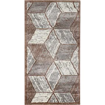 Koberec Breno Kusový koberec HARMONY 402 beige-silver, 80x150 cm, Vícebarevné