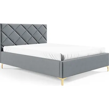 Postel Postel PK 33 180x200 cm - zlaté nohy Šedá I