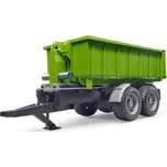 Kontejnerový přívěs BRUDER TRACTOR CONTAINER TRAILER UNI Zelená, Černá, Tmavě šedá