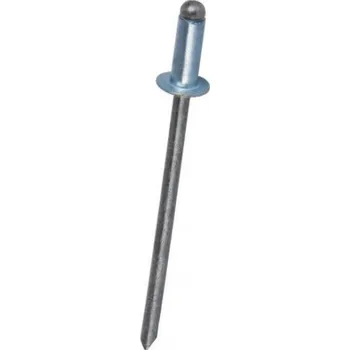 Nýt GUNNEX Trhací nýty duté s plochou hlavou 4,8 x 10 mm hliník/ocel 500 ks | cena za ks