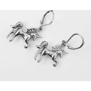 Náušnice Prosperk Náušnice ocelové - jednorožec S1641