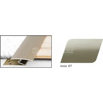 přechodová lišta AC 69 PŘECHODOVÝ PROFIL - ŠROUBOVACÍ, šíře 35 mm Barva: Inox, Zvolte délku: 200 cm