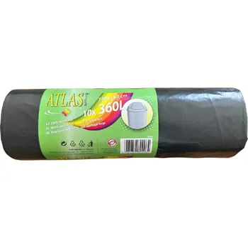 Pytle na odpadky Pytle na odpad 2964 360 l černé